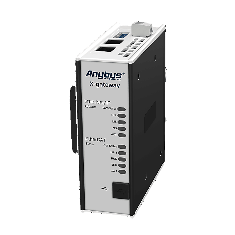 Imagen representativa del producto Anybus X-gateway – EtherNet/IP Slave – EtherCAT Slave – AB7682-F número 1