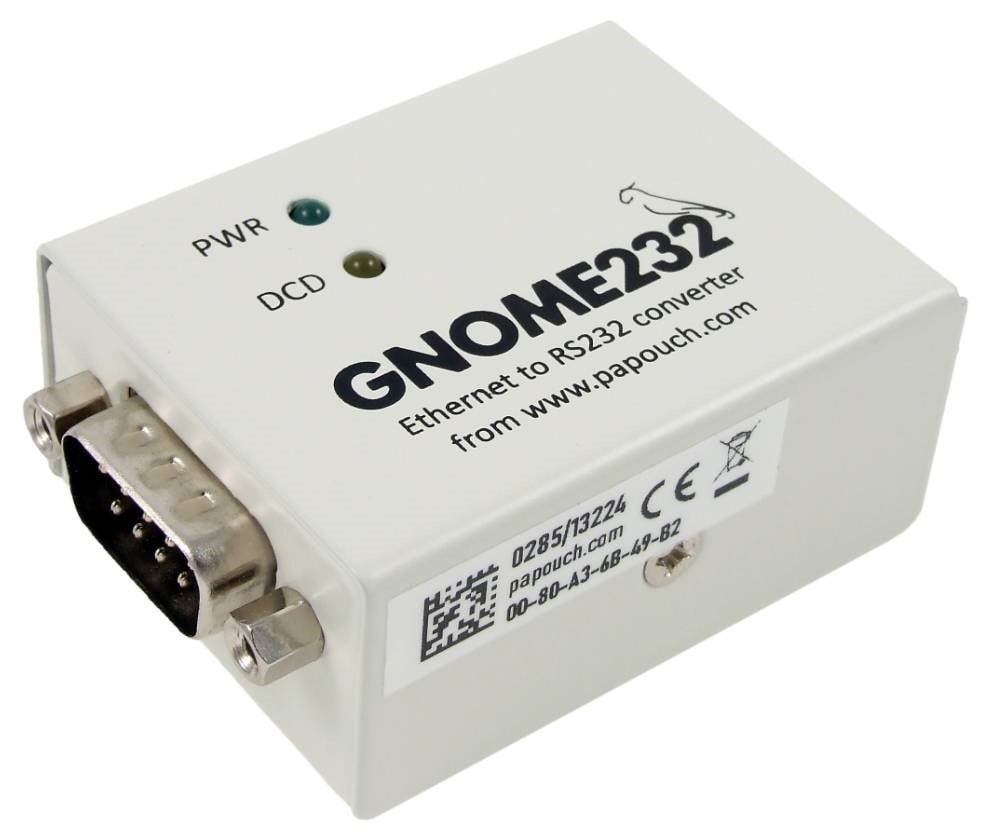 Imagen representativa del producto GNOME232: Ethernet to RS232 converter – GNOME232_1 número 1