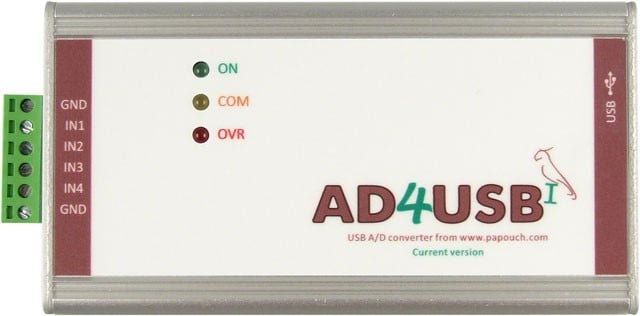 Imagen representativa del producto AD4USB: USB Measurement module – AD4USB_U_1 número 1