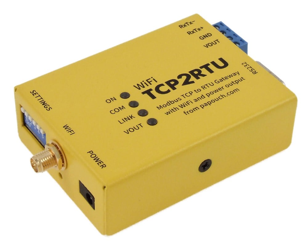 Imagen representativa del producto TCP2RTU WiFi: MODBUS TCP to RTU / ASCII converter – TCP2RTU_WiFi_EU número 1