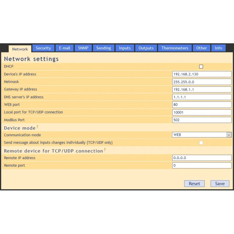 Imagen representativa del producto Quido ETH 0/2: 2 Outputs and Thermometer – QUIDO_ETH_0/2_1 número 7