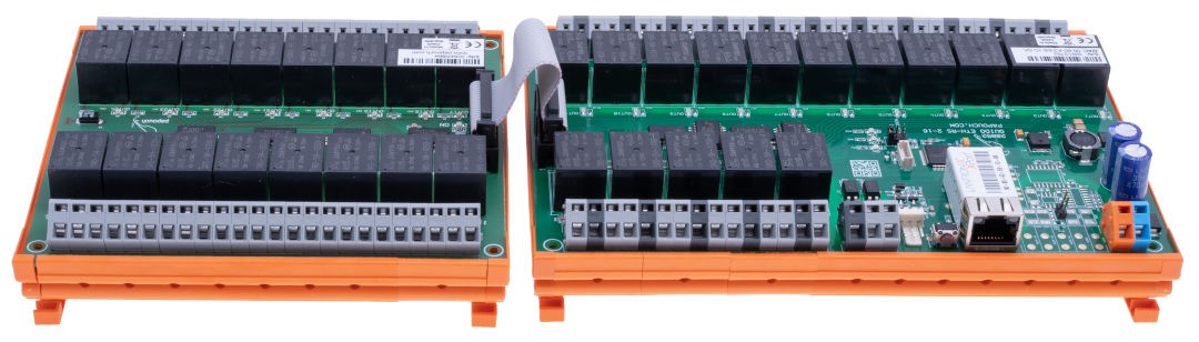 Imagem representativa do produto Suporte de calha DIN para Quido 2/32 – _QUIDO_2/32_DIN número 1