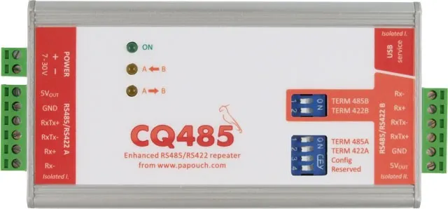 Imagen representativa del producto CQ485: RS485/422 Repeater and Isolator – CQ485_U_1 número 1